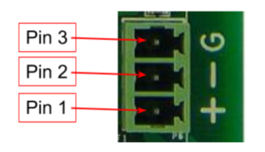 power input connecto